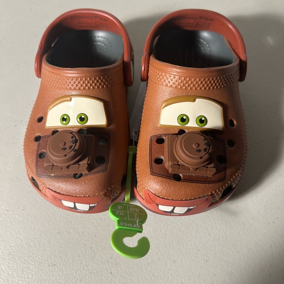 Crocs Cars MATER Classic Clog Toddler TD Sizes c8 c9 c10 209374-0DA BRAND NEW - Picture 11 of 15